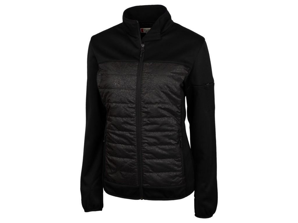 black hybrid jacket