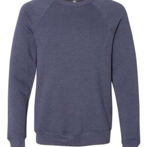 Bella + Canvas Sponge Fleece Raglan Crewneck Sweatshirt
