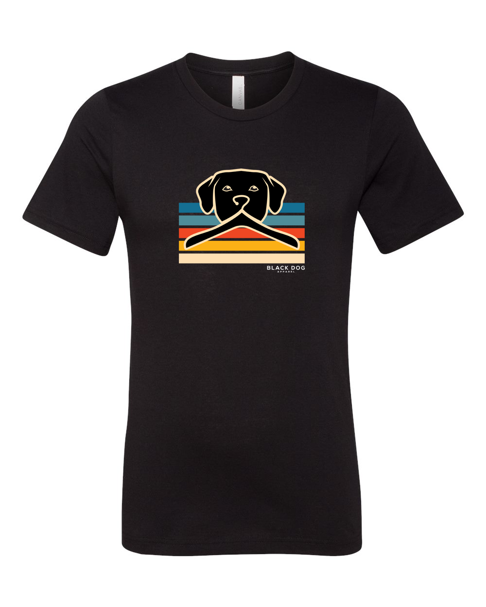 Black Dog Apparel Tee Retro Black Dog Apparel