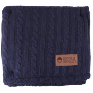 Sweater Weather Sherpa Lined Blanket with Pillowcase