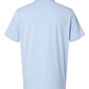 Adidas - Men's Blended Polo - Blue Dawn Melange - SKU SS-09153 - photo 2