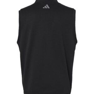 Adidas - Men's Club Quarter-Zip Vest - Black - SKU SS-09853 - photo 2