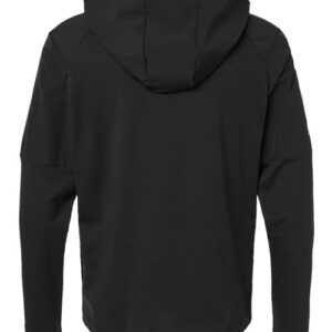 Adidas - Men's Half-Zip Hooded Anorak - Black - SKU SS-10053 - photo 2