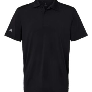 Adidas - Men's Ultimate365 Solid Polo - Black - SKU SS-05653