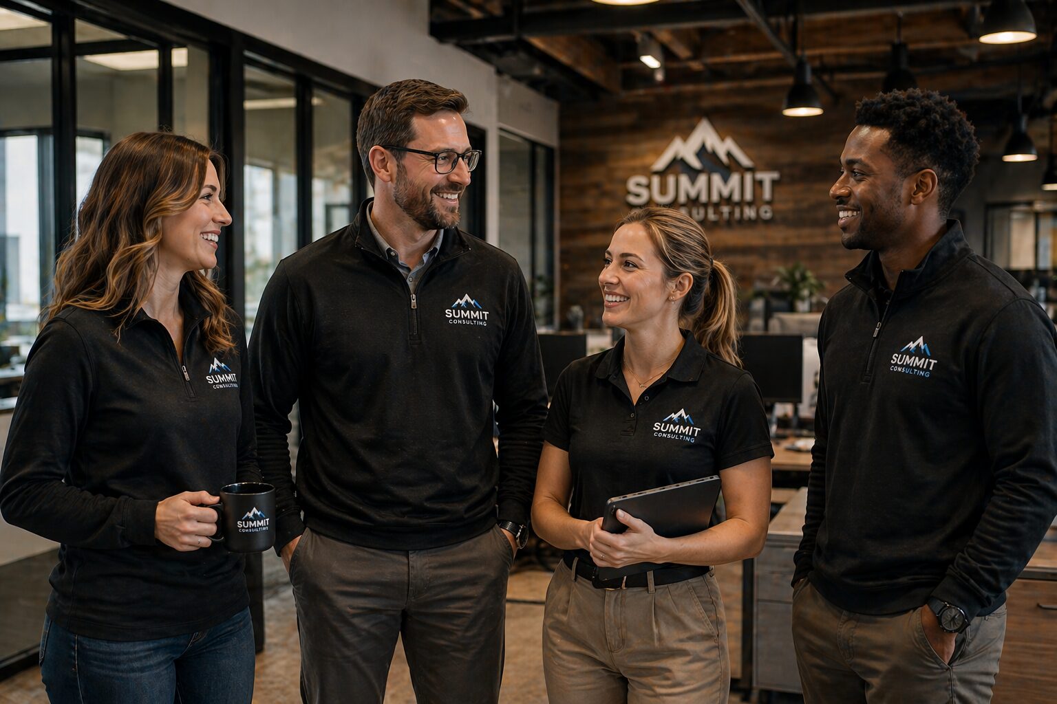 Custom apparel example