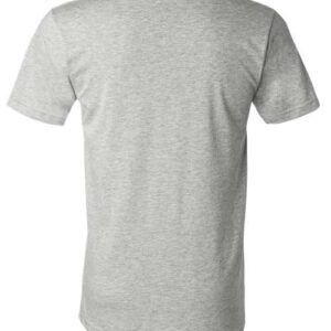 BELLA + CANVAS - Unisex Heather CVC V-Neck Tee - Athletic Heather - SKU SS-03506 - photo 2