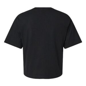 American Apparel - Women's Fine Jersey Boxy Tee - Black - SKU SS-02427 - photo 2