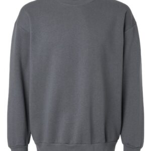 American Apparel - Unisex ReFlex Fleece Crewneck Sweatshirt - Asphalt - SKU SS-02627