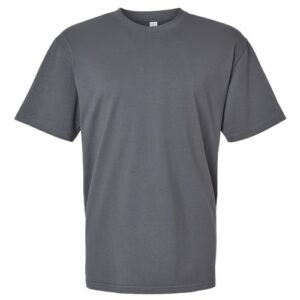 American Apparel - Unisex Sueded Cloud Jersey Tee - Sueded Asphalt - SKU SS-09627