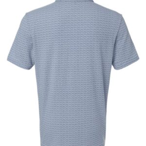 Adidas - Men's Blended Printed Polo - Blue Dawn Melange - SKU SS-10353 - photo 2