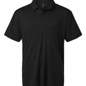 AllPro - Men's Pro-Lock Performance Polo - Black - SKU SS-00196