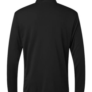 AllPro - Men's Pro-Lock Performance Quarter-Zip Pullover - Black - SKU SS-00296 - photo 2