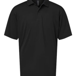AllPro - Youth Pro-Lock Performance Polo - Black - SKU SS-00696