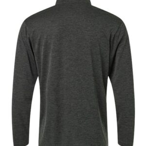 AllPro - Men's Pro-Lock Performance Mélange Quarter-Zip Pullover - Black Melange - SKU SS-01596 - photo 2