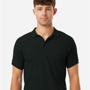 AllPro - Men's Pique Polo - Black - SKU SS-00596 - photo 6