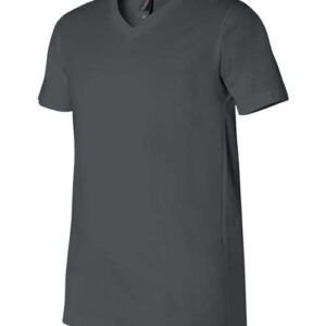BELLA + CANVAS - Unisex Jersey V-Neck Tee - Asphalt - SKU SS-00306 - photo 2