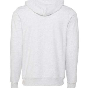 BELLA + CANVAS - Unisex Sponge Fleece Full-Zip Hoodie Sweatshirt - Ash - SKU SS-80406 - photo 2