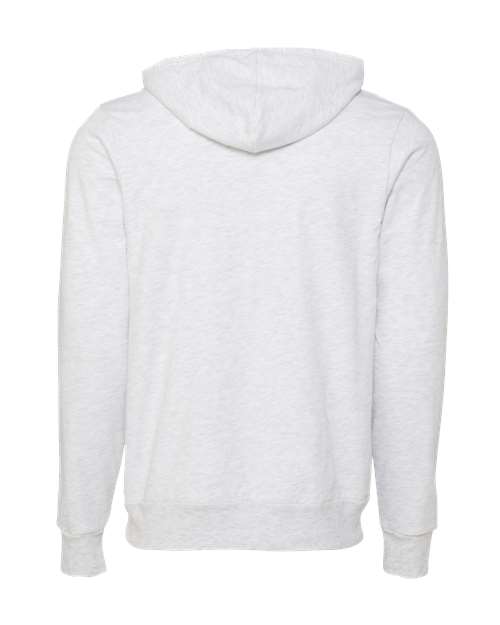 BELLA + CANVAS - Unisex Sponge Fleece Full-Zip Hoodie Sweatshirt - Ash - SKU SS-80406 - photo 2