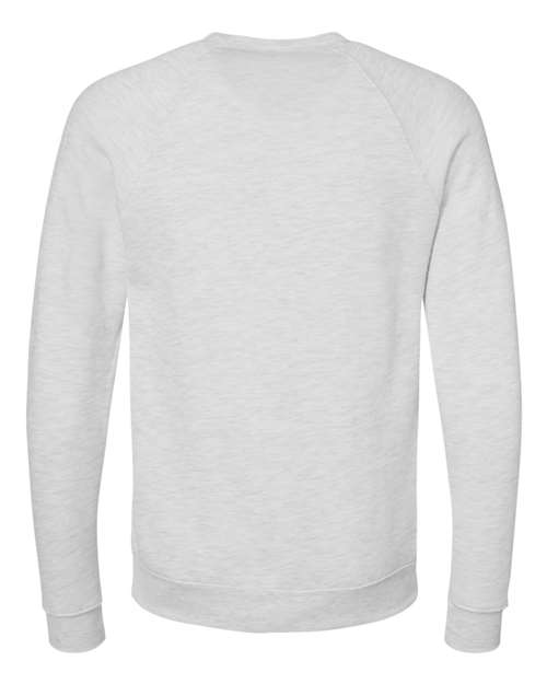 BELLA + CANVAS - Unisex Sponge Fleece Raglan Crewneck Sweatshirt - Ash - SKU SS-85106 - photo 2
